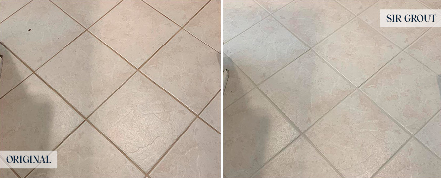 Floor Restored by Our Expert Tile and Grout Cleaners in Columbus, OH